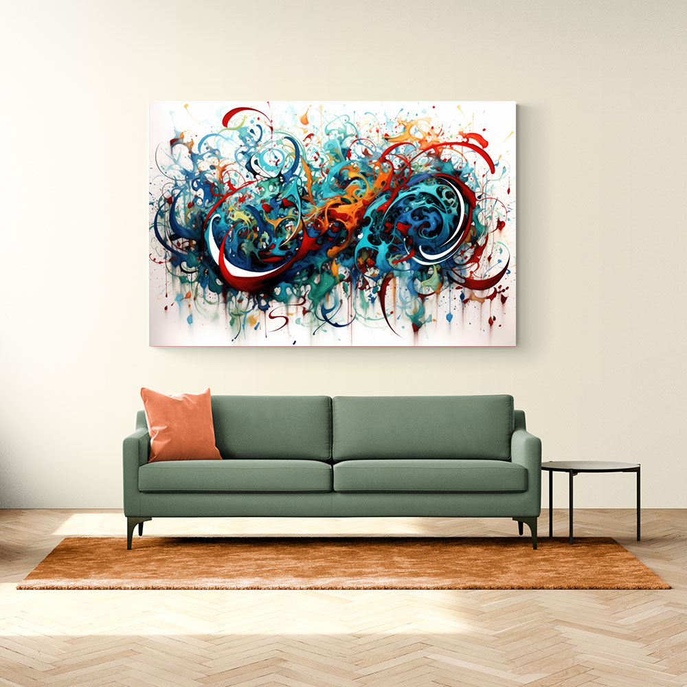 Abstract Calligraphy 13 Wall Art