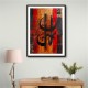 Abstract Style Islamic Calligraphy