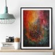 Colorful Abstract Symbol Calligraphy