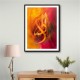Gold and Yellow Abstract Symbol Calligraphy