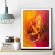 Gold and Yellow Abstract Symbol Calligraphy