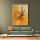Golden Abstract Calligraphy