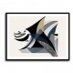 Contemporary Modern Abstract Islamic Art in Neutral Tones 2 Wall Art