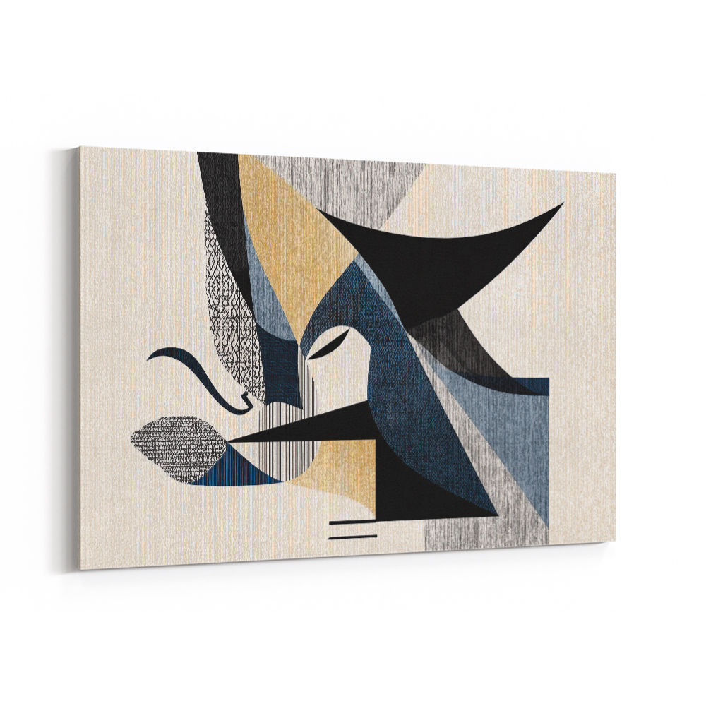 Contemporary Modern Abstract Islamic Art in Neutral Tones 3 Wall Art
