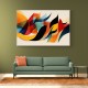 Vibrant Multicolor Contemporary Modern Abstract Arabic Calligraphy Wall Art 2