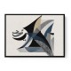 Contemporary Modern Abstract Islamic Art in Neutral Tones 4 Wall Art 