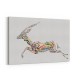 Arabian Gazelle Calligraphy Wall Art 
