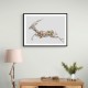 Arabian Gazelle Calligraphy Wall Art 