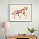 Horse Calligraphy Wall Art 1 