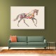 Horse Calligraphy Wall Art 