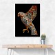 Abstract style Falcon Arabic calligraphy wall art