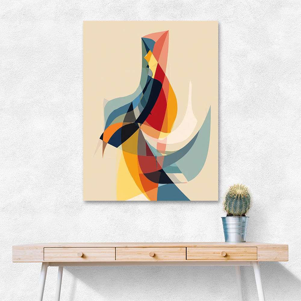 Bold Abstract style Arabic calligraphy wall art 
