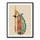Burj Al Arab In Arabic Calligraphy Style Wall Art 1