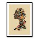 Calligraphy head 2 Wall Art