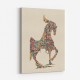 Colourful calligraphy Horse 2 Wall Art
