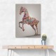 Colourful calligraphy Horse 3 Wall Art