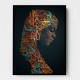 Lady Calligraphy 2 Wall Art
