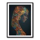 Lady Calligraphy 2 Wall Art