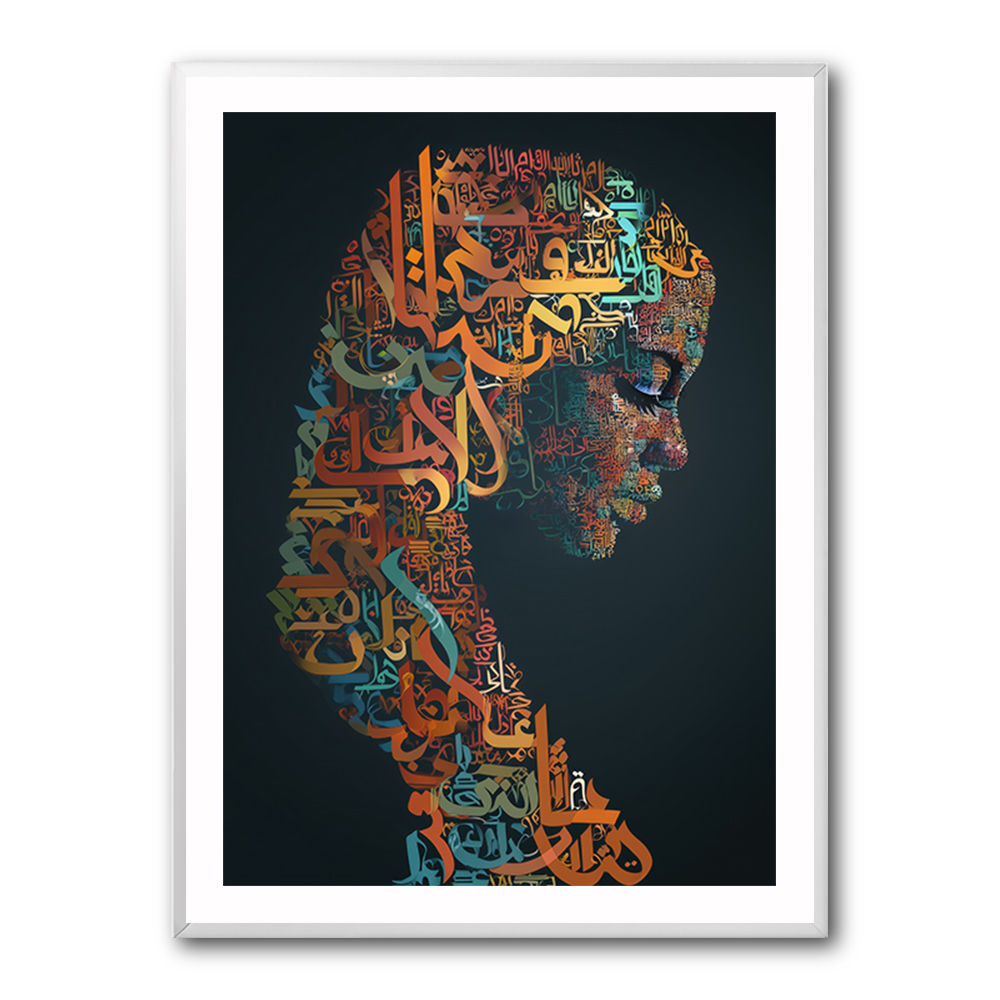 Lady Calligraphy 2 Wall Art