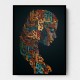 Lady Calligraphy 3 Wall Art