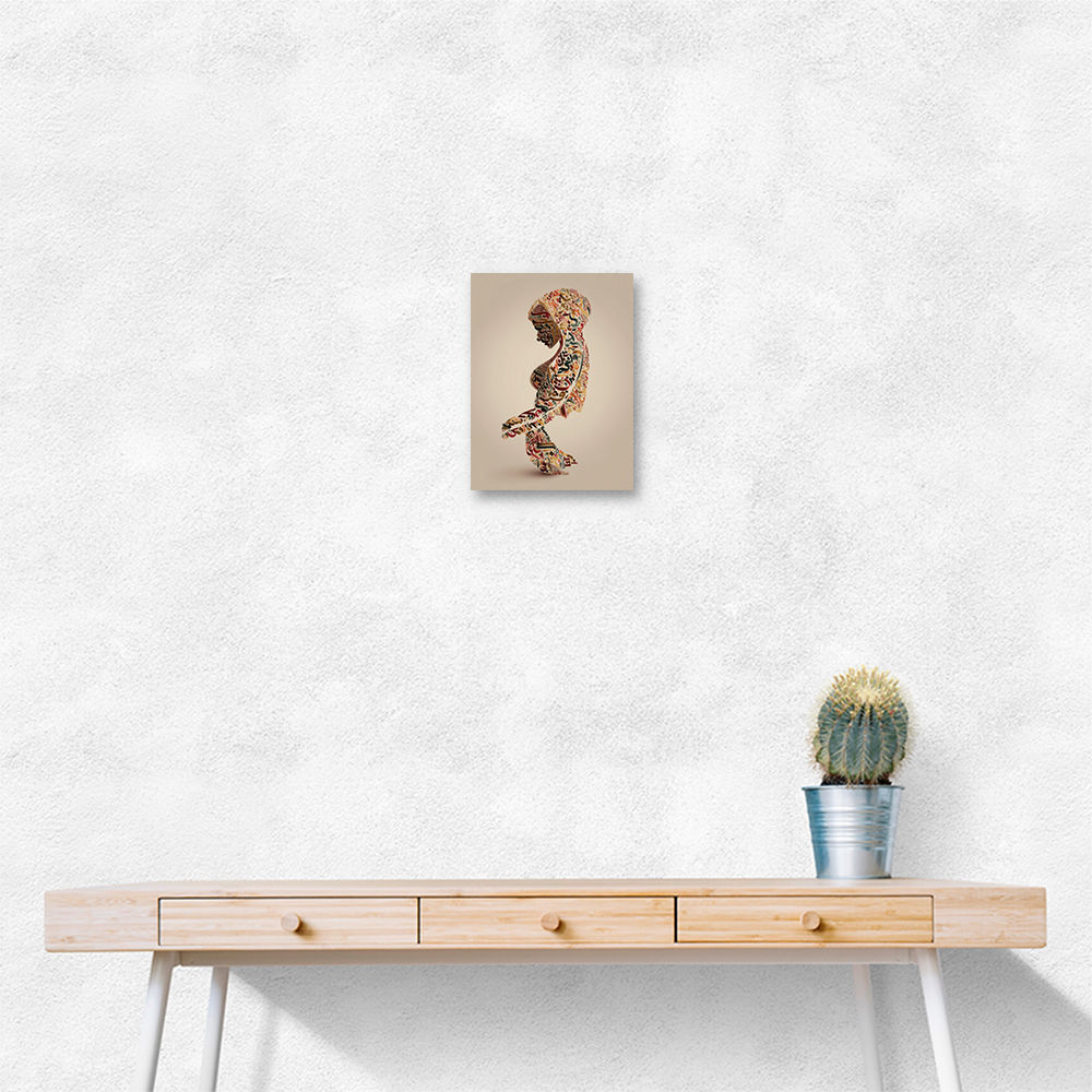 Lady Calligraphy 6 Wall Art