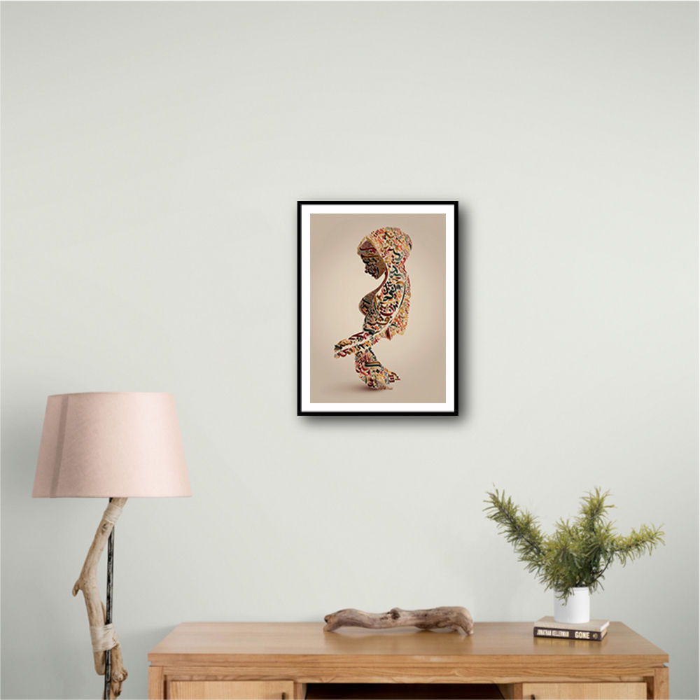 Lady Calligraphy 6 Wall Art