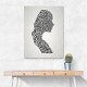 Lady Calligraphy 7 Wall Art