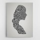 Lady Calligraphy 7 Wall Art