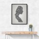 Lady Calligraphy 7 Wall Art