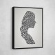 Lady Calligraphy 7 Wall Art