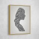 Lady Calligraphy 7 Wall Art