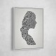 Lady Calligraphy 7 Wall Art