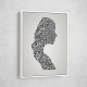Lady Calligraphy 7 Wall Art