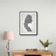 Lady Calligraphy 7 Wall Art