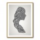 Lady Calligraphy 7 Wall Art