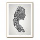 Lady Calligraphy 7 Wall Art