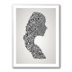 Lady Calligraphy 7 Wall Art