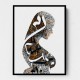 Lady Calligraphy 8 Wall Art