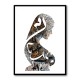 Lady Calligraphy 8 Wall Art