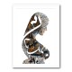 Lady Calligraphy 8 Wall Art