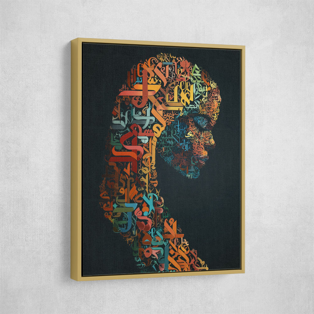 Lady Calligraphy 9 Wall Art