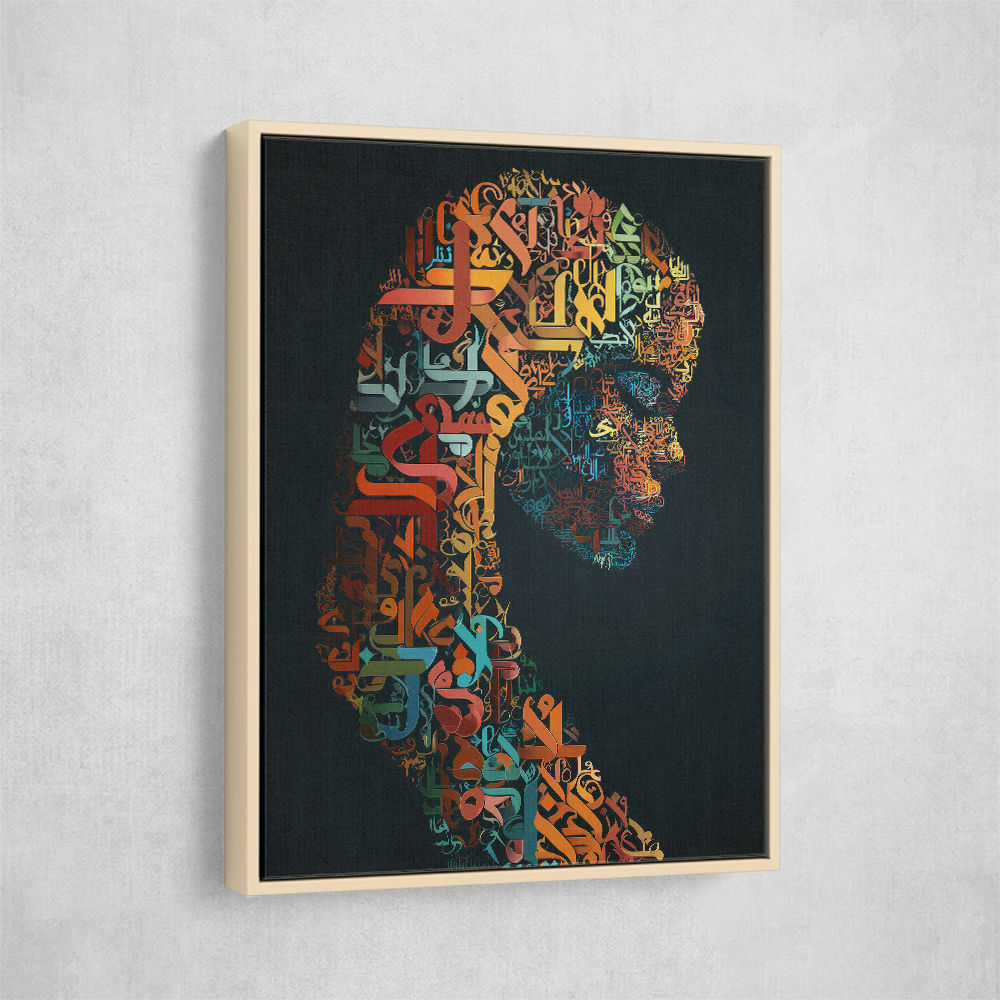 Lady Calligraphy 9 Wall Art