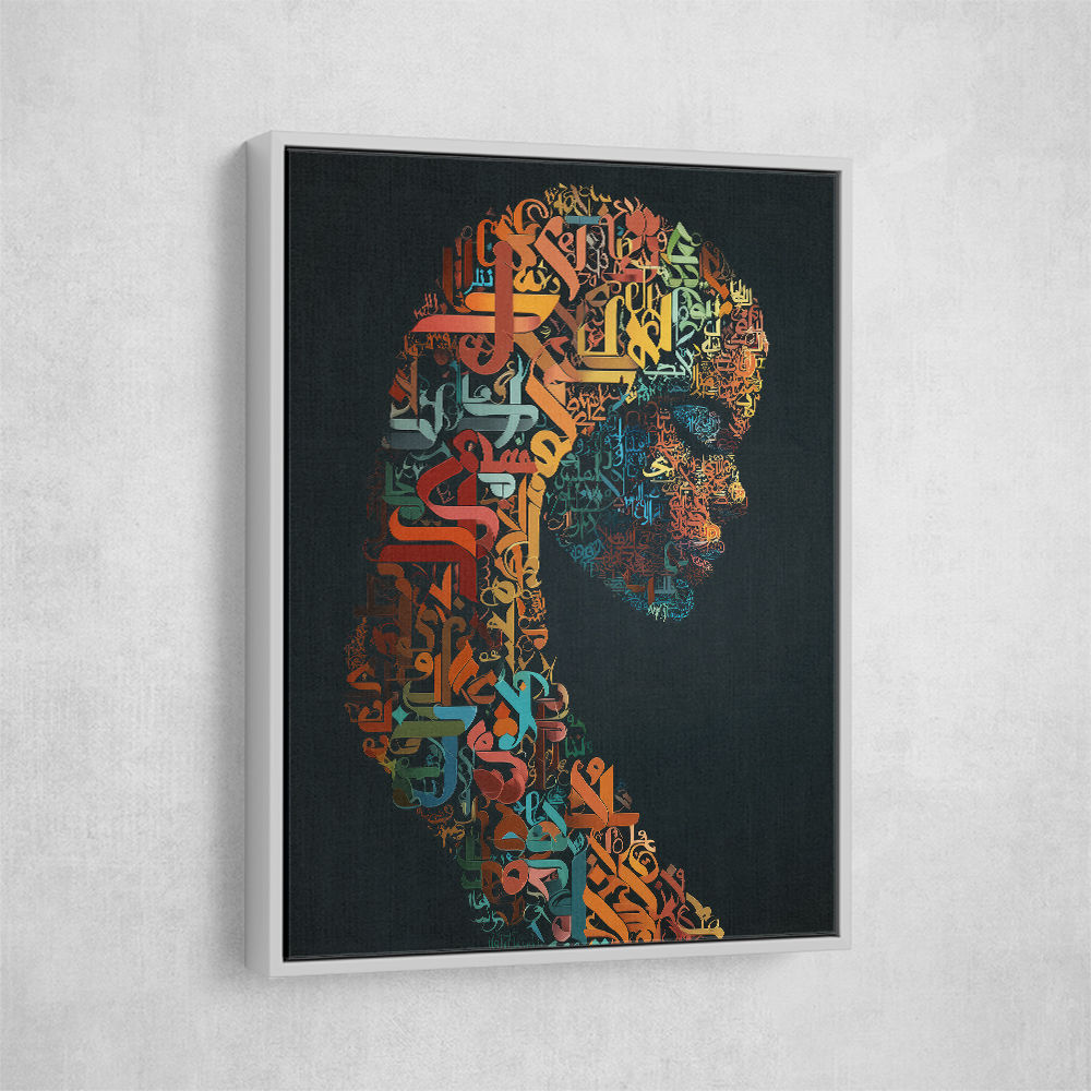 Lady Calligraphy 9 Wall Art