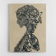 Lady Calligraphy 10 Wall Art