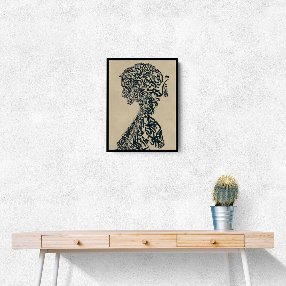 Lady Calligraphy 10 Wall Art