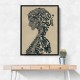 Lady Calligraphy 10 Wall Art