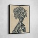 Lady Calligraphy 10 Wall Art