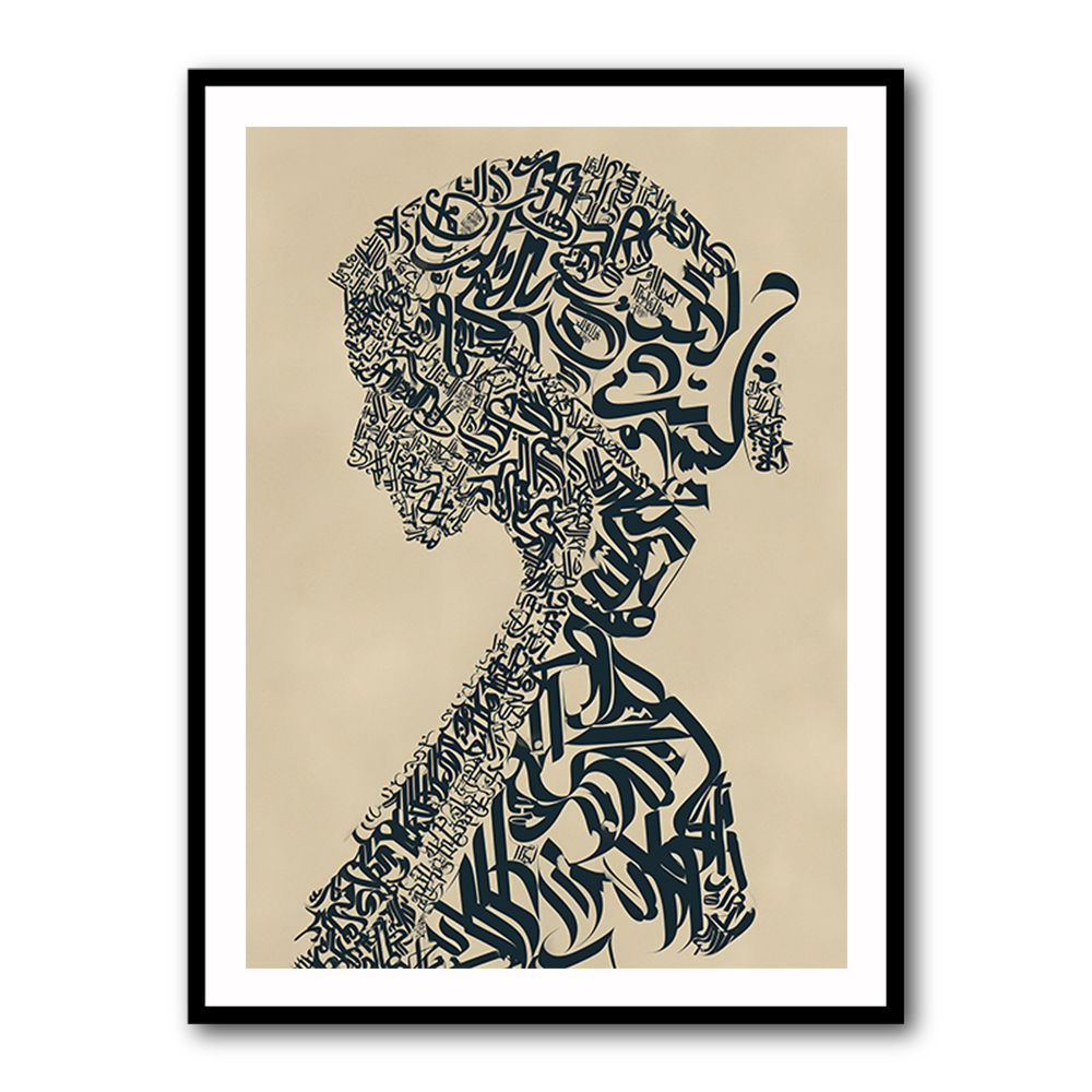 Lady Calligraphy 10 Wall Art