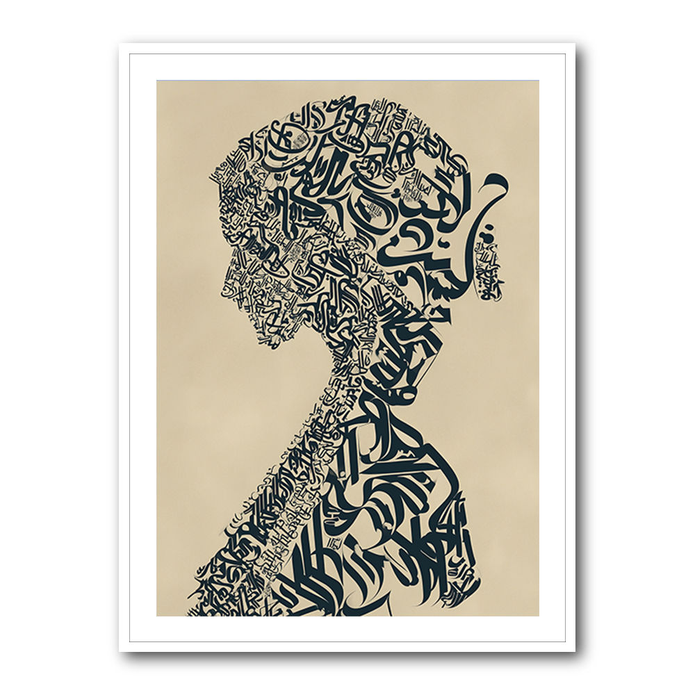 Lady Calligraphy 10 Wall Art