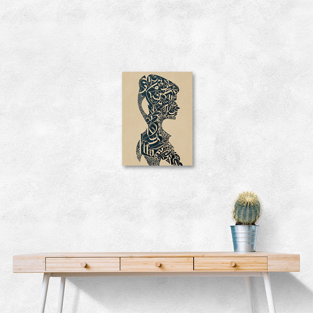 Lady Calligraphy 11 Wall Art